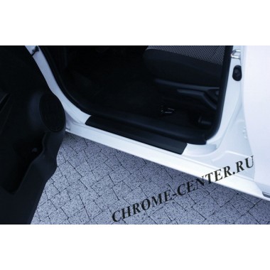 Накладки на пороги Renault Clio III/IV (2005-/2012-) бренд – Croni главное фото